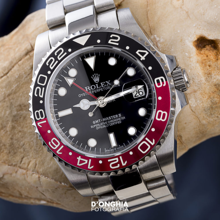 Progetto personale, scatto del Rolex GMT Master II