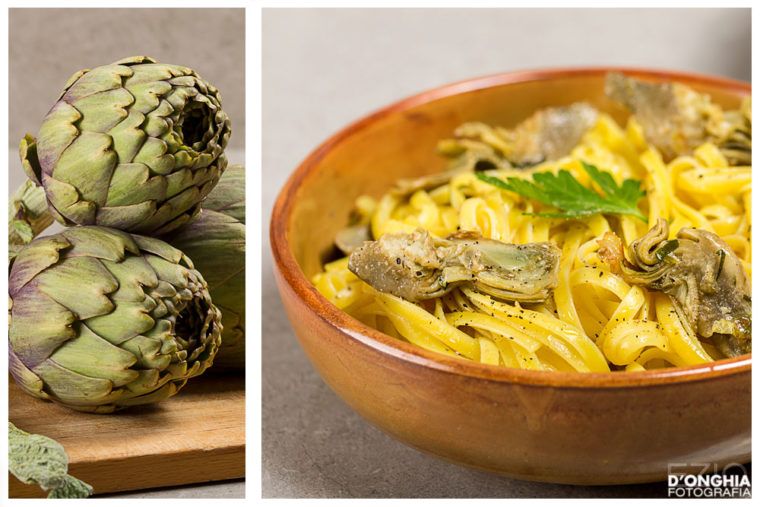Pasta con i carciofi